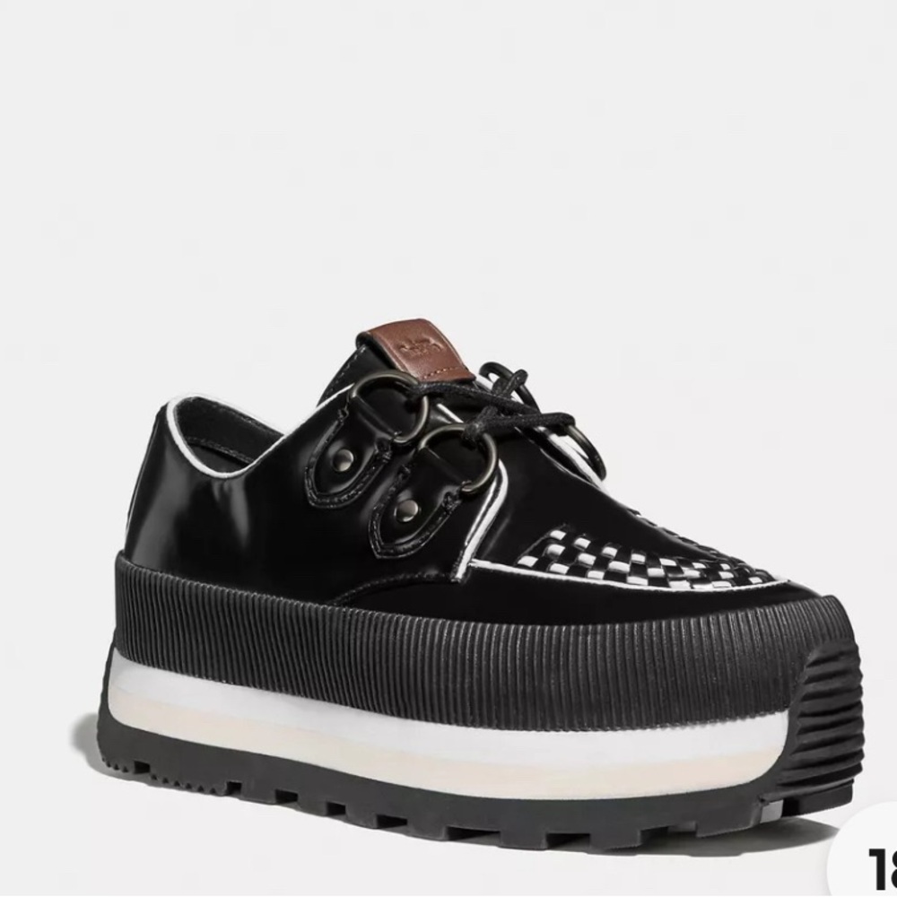 Coach 1941 leather platform creepers